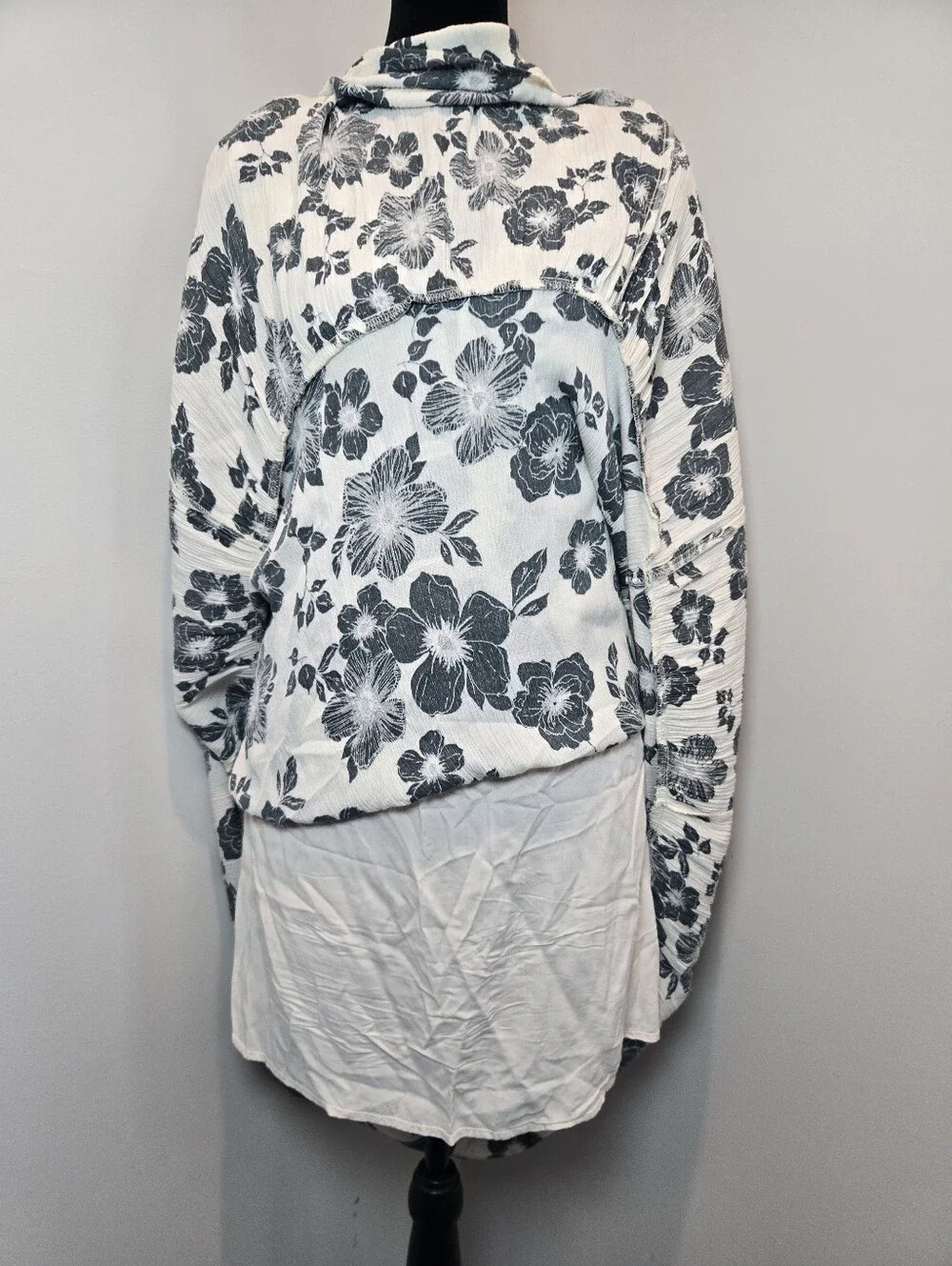 Abercrombie & Fitch Maxi Dress Women's XS Flowers Boho Summer Y2k Cottagecore